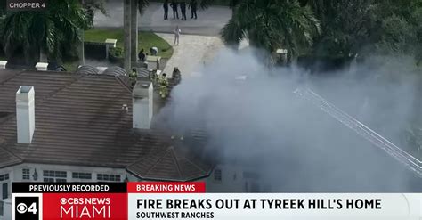 Tyreek Hill Mansion Fire Caused by Child Playing With Fire, Marshal Says | Miami New Times