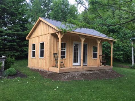 10x14 Shed with Porch & False Front|Sheds - Maxwell Farm Service ...