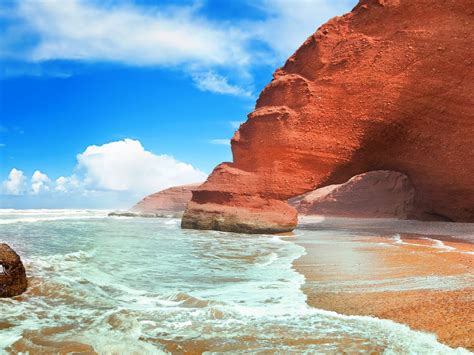 One of the best 30 beaches in the world Legzira Beach, known for it's Rock Arches. Learn more ...