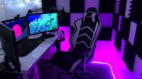 Flea's First Ever Gaming Setup Tour... (50k subs) - YouTube