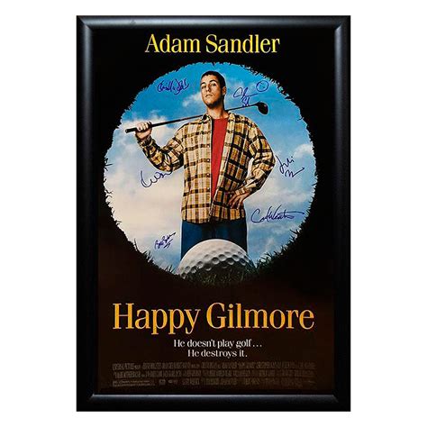 Signed Movie Poster // Happy Gilmore - '90s Movie Collectibles - Touch of Modern