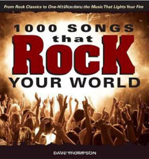 Deal of the Week: '1000 Songs that Rock Your World' - Goldmine Magazine ...