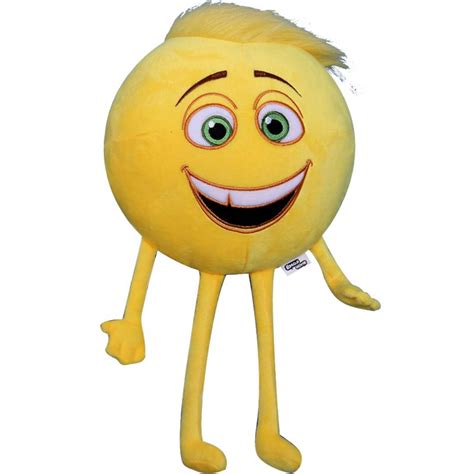 The Emoji Movie Stuffed Gene Toy 42cm Soft Plush Emoji Cushion Funny Anime Stuffed Doll Sofa ...