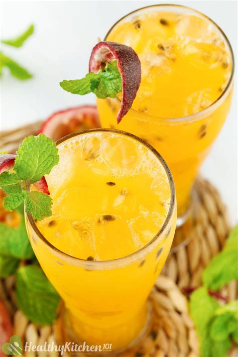 Passion Fruit Juice Recipe - A Sweet, Tart, Refreshing Summer Beverage