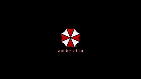 HD wallpaper: Umbrella Corporation Umbrella Resident Evil Black Logo HD ...