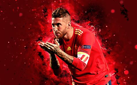 Download wallpapers Sergio Ramos, 4k, goal, Spain National Team ...