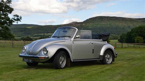 VW Beetle Convertible Silver (1977)