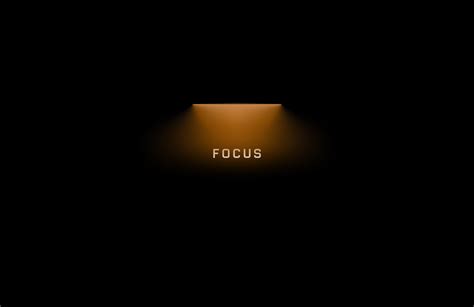 Focus Orange Light Wallpaper,HD Typography Wallpapers,4k Wallpapers,Images,Backgrounds,Photos ...