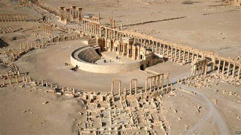 Palmyra's Baalshamin temple 'blown up by IS' - BBC News