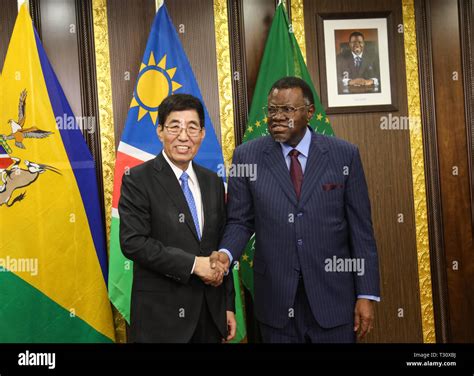 Hage geingob president of namibia hi-res stock photography and images - Alamy