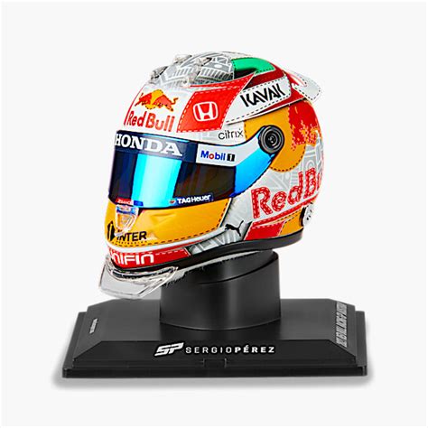 Red Bull Racing Shop: 1:4 Checo Perez Austria GP 2021 Mini Helmet ...