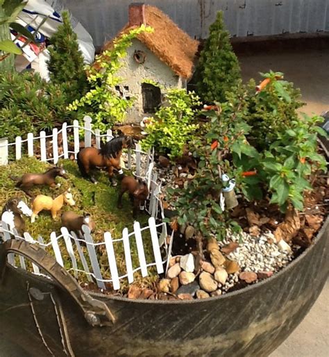 It Is Easier To Create A Realistic Fairy Garden When You Are Familiar With Miniature Scales