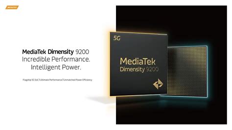 MediaTek Dimensity 9200 chipset launched » YugaTech | Philippines Tech ...