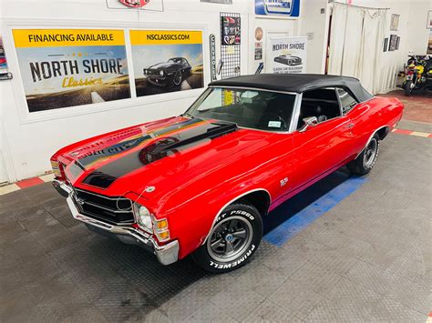 1971 Chevrolet Chevelle - CONVERTIBLE - SS TRIBUTE - 454 ENGINE - SEE VIDEO Stock # 71378NSC-358 ...