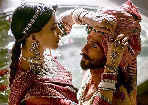 How we designed Deepika, Ranveer, Shahid's Padmaavat costumes - Rediff ...