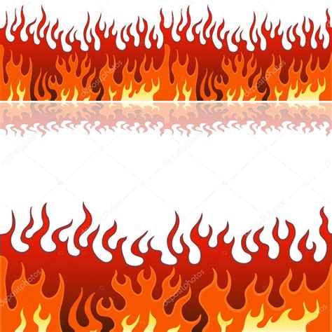 Flame Banner Set — Stock Vector © cteconsulting #5483031