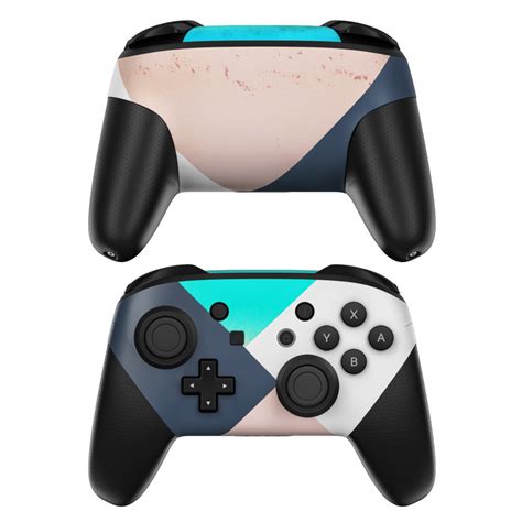 Nintendo Switch Pro Controller Skin - Currents by Color Block | DecalGirl