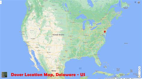 Dover, Delaware Map