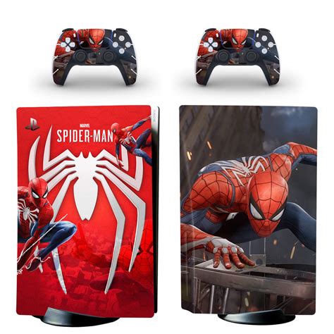 Spiderman PS5 Skin Decal Superhero Playstation 5 Digital | Etsy