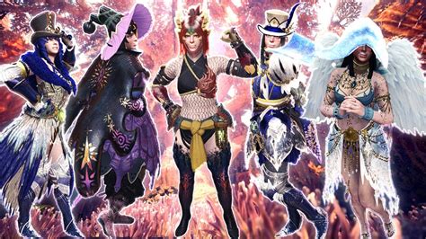 Monster Hunter World Iceborne Female Layered Armor Fashion 3 - YouTube