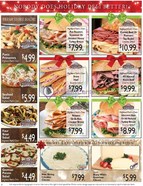 Highland Park Market Weekly ad valid from 12/13/2020 to 12/26/2020 - MallsCenters