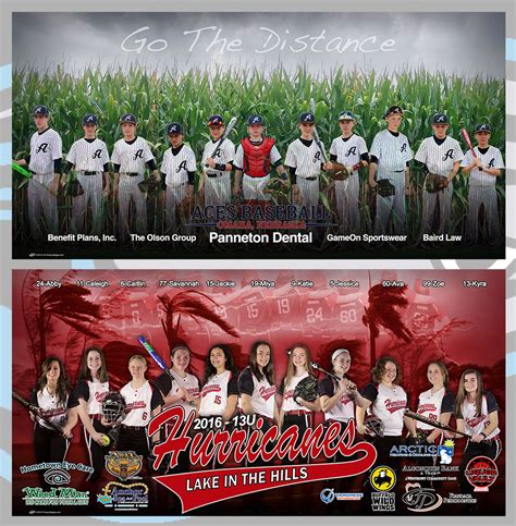 softball banner ideas