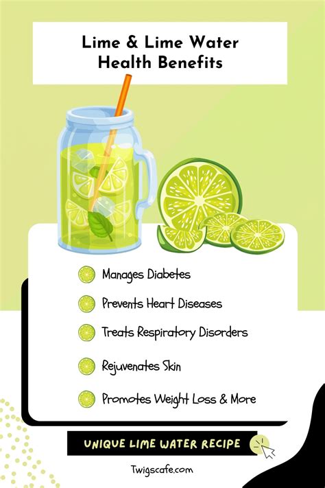 10 Amazing Health Benefits of Lime and Lime Water - Twigs Cafe