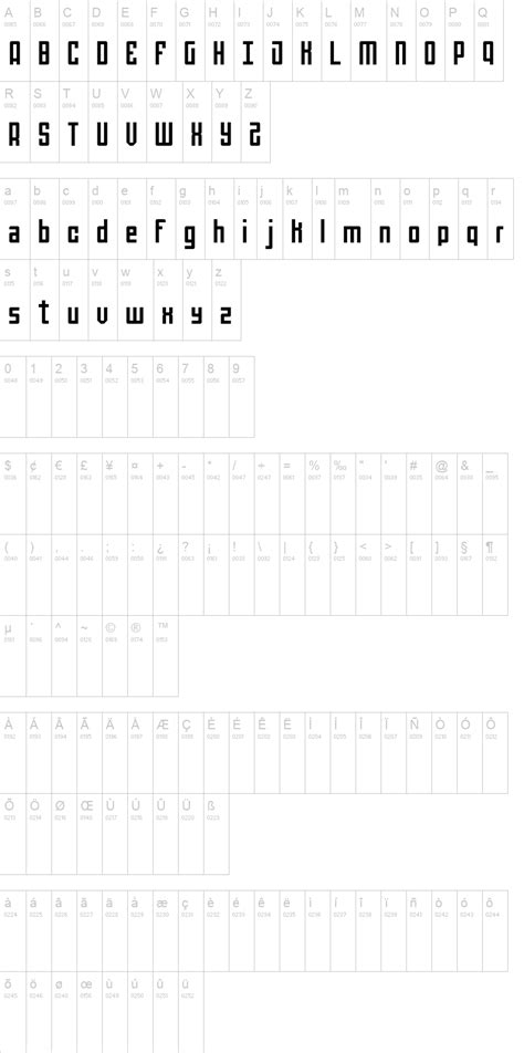 Mechanical Font | dafont.com