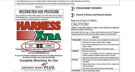 Observations in Agriculture: Herbicide Modes of Action