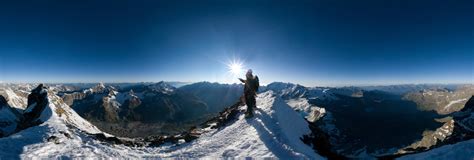 Matterhorn, Swiss summit (4478m/14692ft) 360 Panorama | 360Cities