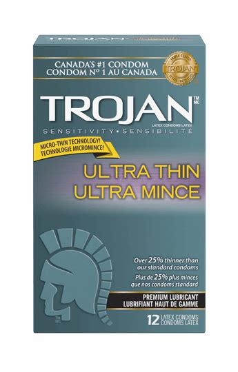 TROJAN™ Ultra Thin Condoms - Condoms Canada