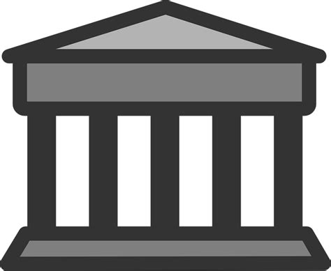 Greek Parthenon Temple · Free vector graphic on Pixabay