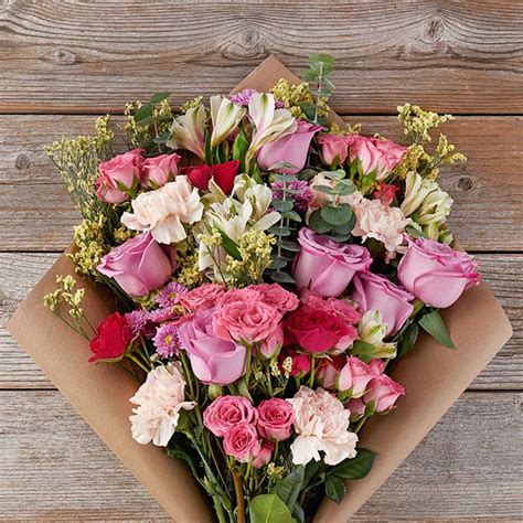 Roses, Alstroemeria and Aster Bouquet - The Bouqs Co.