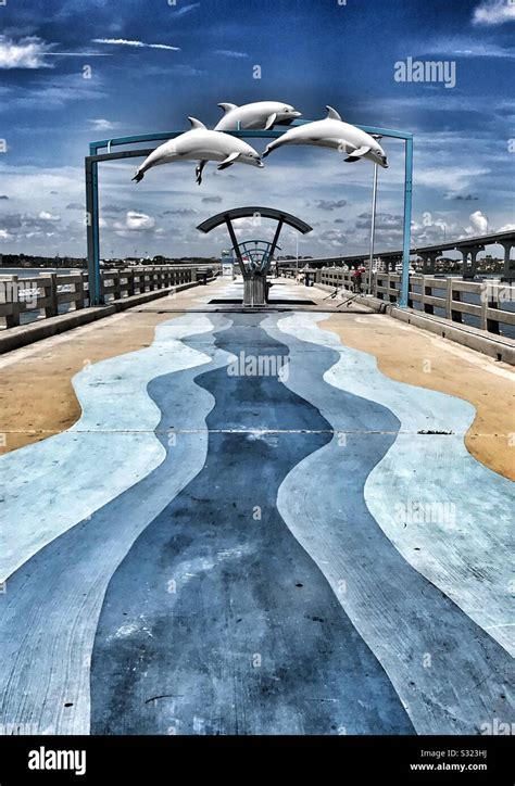 Vilano beach pier hi-res stock photography and images - Alamy