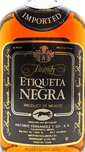 Buy Brandy Etiqueta Negra at Max Liquor