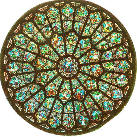 Paris NotreDame Rose Window | Rose window, Stained glass rose, Stained ...