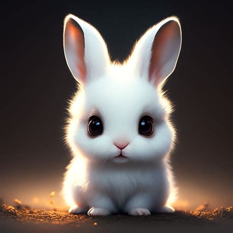 cool-ape978: White cute bunny