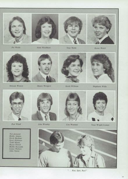 1985 Lakeside High School Yearbook | Yearbook, High school yearbook ...