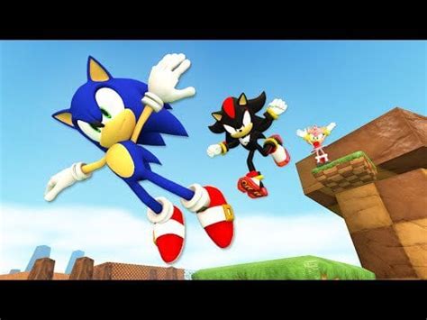 Sonic: RAGDOLLS JUMPS & FALLS [GMOD] - Episode 41 : YouTubeGames