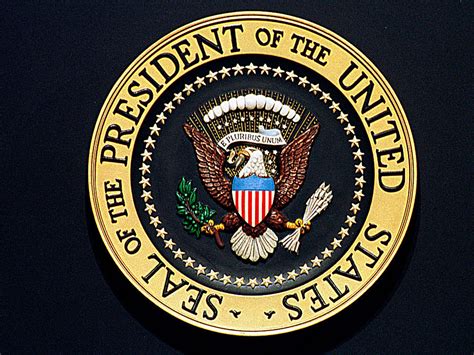 Trump delivered a speech in front of a fake presidential seal that ...