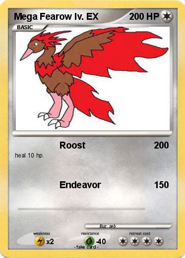 Pokémon Mega Fearow lv EX - Roost - My Pokemon Card