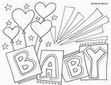 Baby Coloring Pages  Doodle Art Alley sketch template