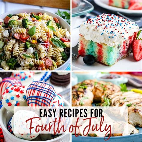 Easy Make Ahead Recipes for Fourth of July | A Reinvented Mom