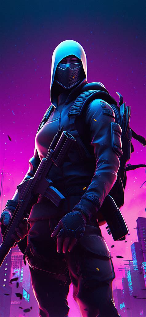 Fortnite Warrior Purple Wallpapers - Wallpapers Clan