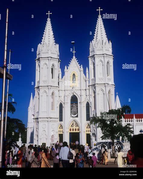 Velankanni Church Stock Photo: 111355926 - Alamy