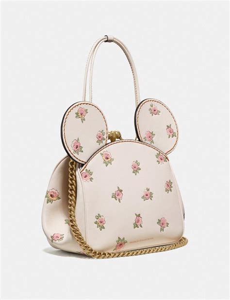 COACH: Disney X Minnie Mouse Kisslock Bag