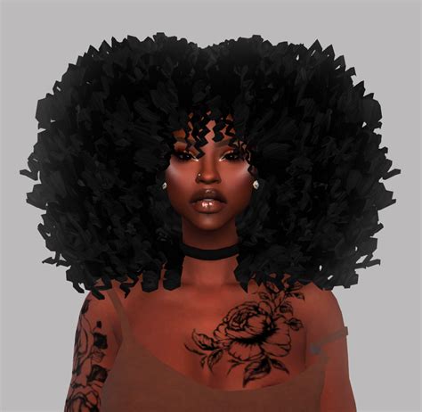 Amma Big Girl Now (haaa, get it?) PLS REDOWNLOAD | NoNvme Studios | Sims hair, Afro hair sims 4 ...