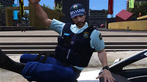 NSW Police Load Bearing Vest LBV [EUP] | GTA 5 Mods