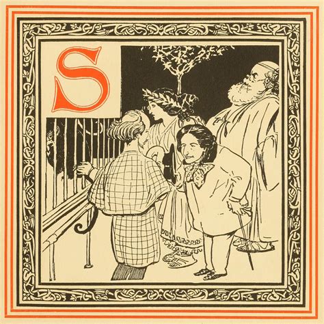 S for Swinburne | Old Book Illustrations