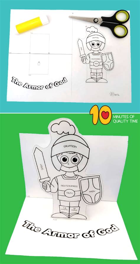 The Full Armor Of God Costume Craft Armor Of God Bible Crafts For Kids Bible Crafts - ZOHAL